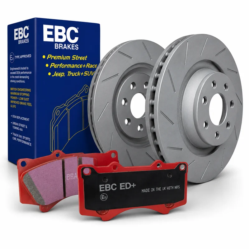 EBC Front Extra Duty Brake Pads & USR Rotors 2021-2024 Ram TRX & 2025-2027 Ram RHO