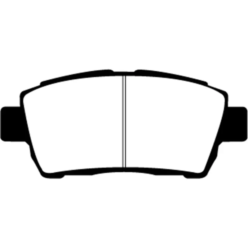 EBC 11-15 Scion IQ 1.3 Greenstuff Front Brake Pads
