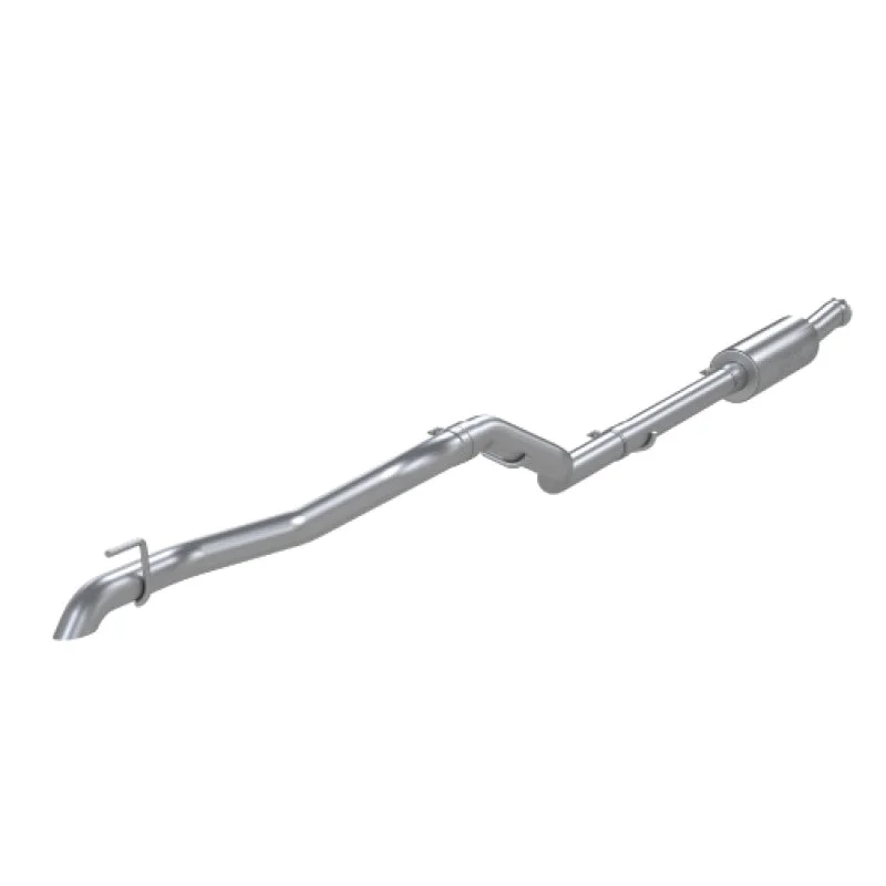 MBRP 2020 Jeep Gladiator 2.5in Single Rear Exit Cat Back Exhaust – T304 SS (Off-Road)