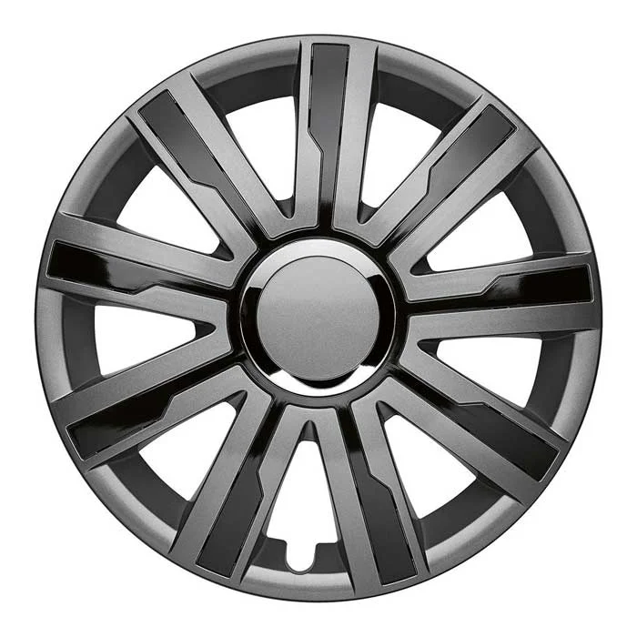ALBRECHT 15″ Wheel covers Mirage 5 grey/black 49625