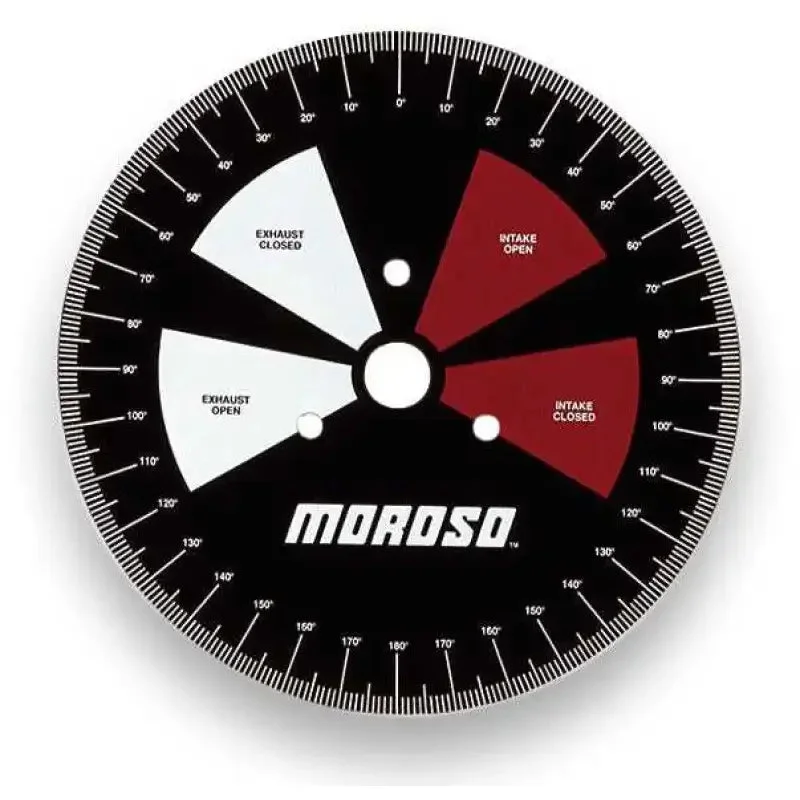 62190 Moroso Performance Camshaft Degree Tool In Car Use