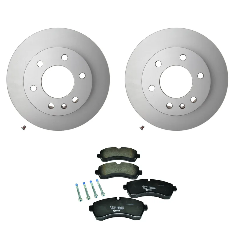 Hella Pagid 5293227 – Disc Brake Pad and Rotor Kit (Front)