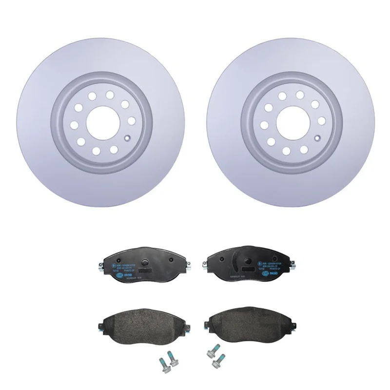 Hella Pagid 5293230 – Disc Brake Pad and Rotor Kit (Front)