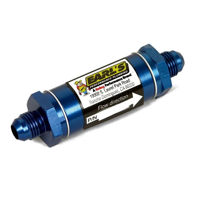 Aluminum In-Line Oil Filter