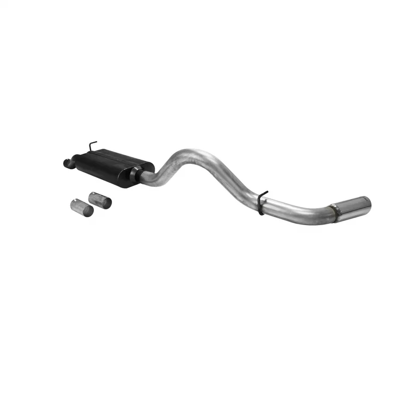 Flowmaster 817328 Cat-back System 409S – Single Side Exit – American Thunder – Aggressive Sound