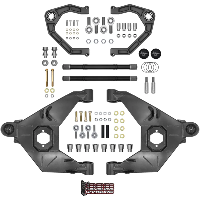 Camburg Engineering 2021-2025 Ford Bronco Excludes Raptor Gray KINETIK Uniball Trail Series Long Travel Kit