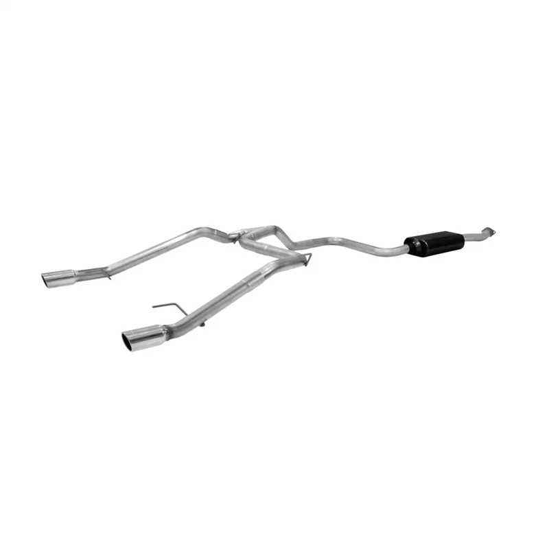 Flowmaster 817565 Cat-back System 409S – Dual Rear Exit – Force II – Mild/Moderate Sound