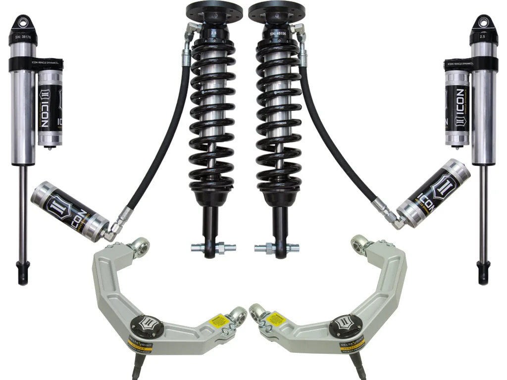 2015-2020 FORD F150 2WD 1.75-3″ STAGE 4 SUSPENSION SYSTEM W BILLET UCA