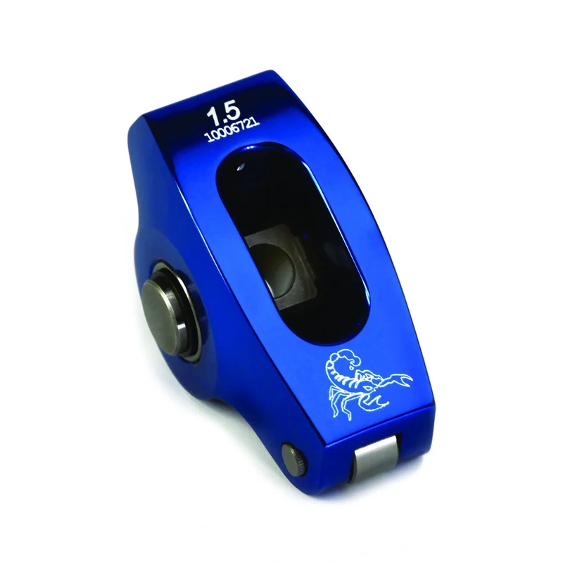 Scorpion – 1.6/1.5 SBC 3/8 Blue Race Series Rocker Arms Set of 16