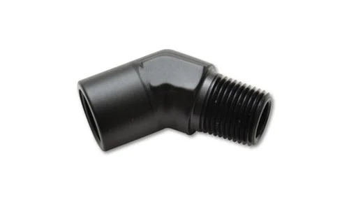 Vibrant 1/2in NPT Female to Male 45 Degree Pipe Adapter Fitting vib11333