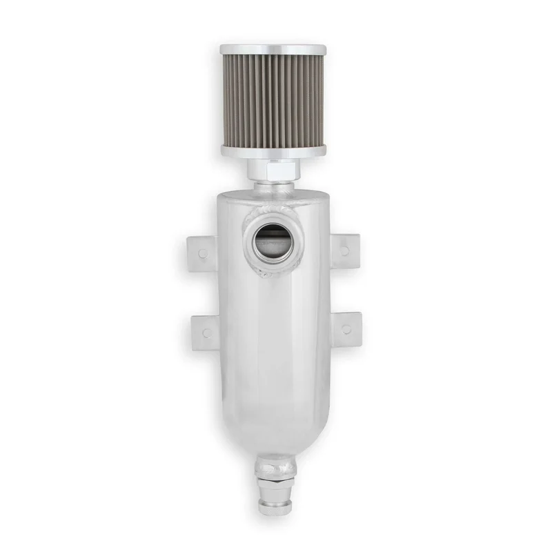 Aluminum Catch Can Breather Tank Filter