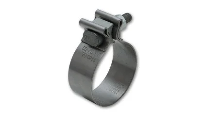 Vibrant SS Accuseal Exhaust Seal Clamp for 2in OD Tubing (1in wide band) vib1163