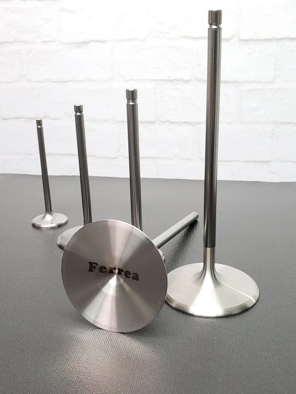 Ferrea Chevy/Chry/Ford SB 2.1in 5/16in 5.285in 0.29in 12 Deg Titanium Comp Intake Valve – Set of 8