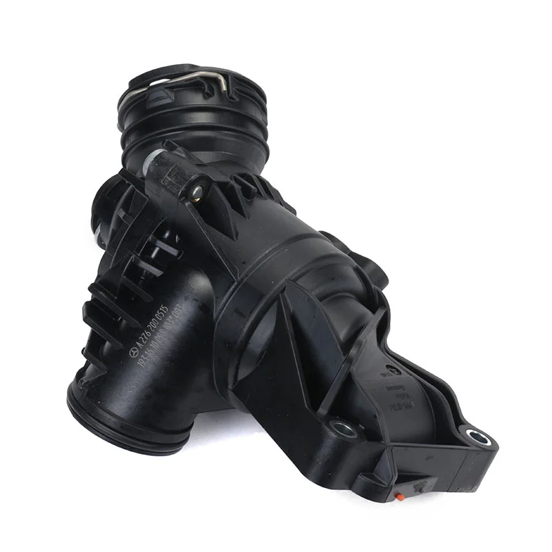 URO Parts 2762000515 – Engine Coolant Thermostat / Water Inlet Assembly