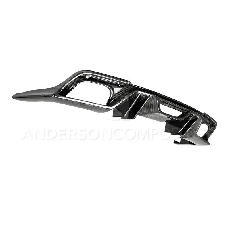 2015-2023 Ford Mustang Type-AR Quad Tip Rear Valance- Anderson Composites – AC-RL18FDMU-AR
