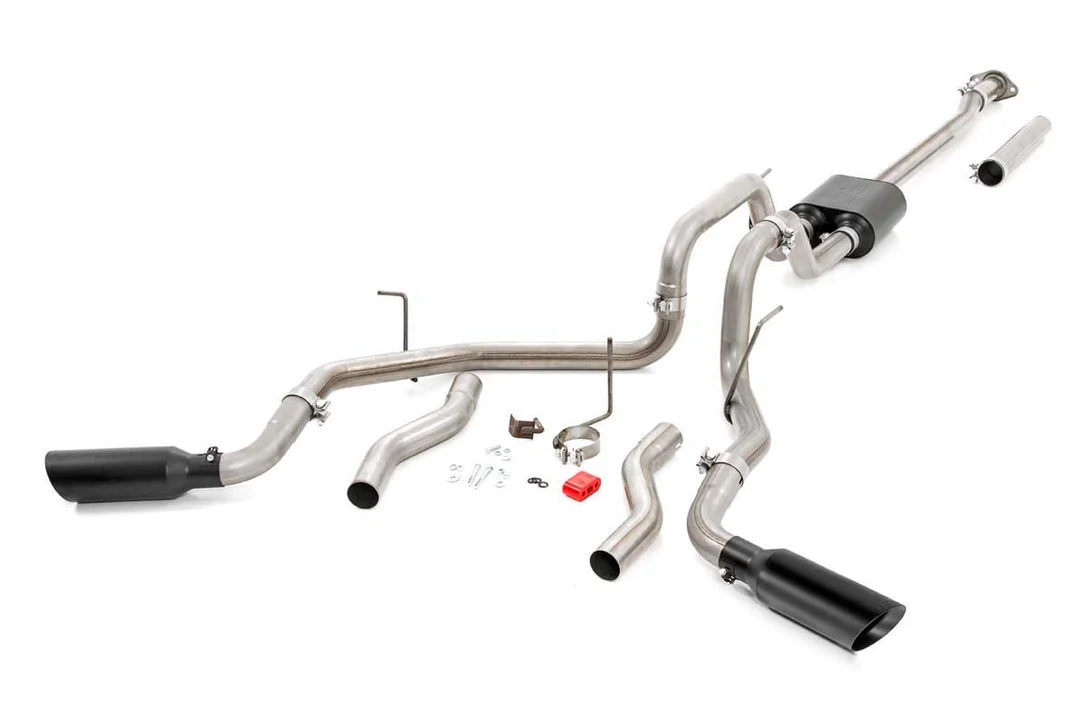 Performance Cat-Back Exhaust | V8 Engines | Ford F-150 | 2009-2014 | Rough Country | 96010