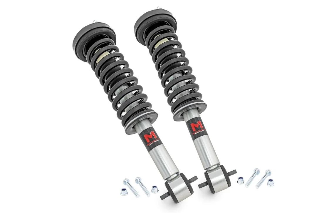 M1 Loaded Strut Pair | 3 Inch | Ford F-150 4WD | 2014-2022 | Rough Country | 502059