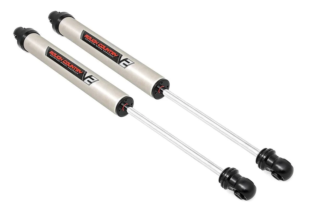 V2 Rear Shocks | 4.5-8″ | Chevrolet Silverado/GMC Sierra 1500 | 2007-2023 | Rough Country | 760739_B