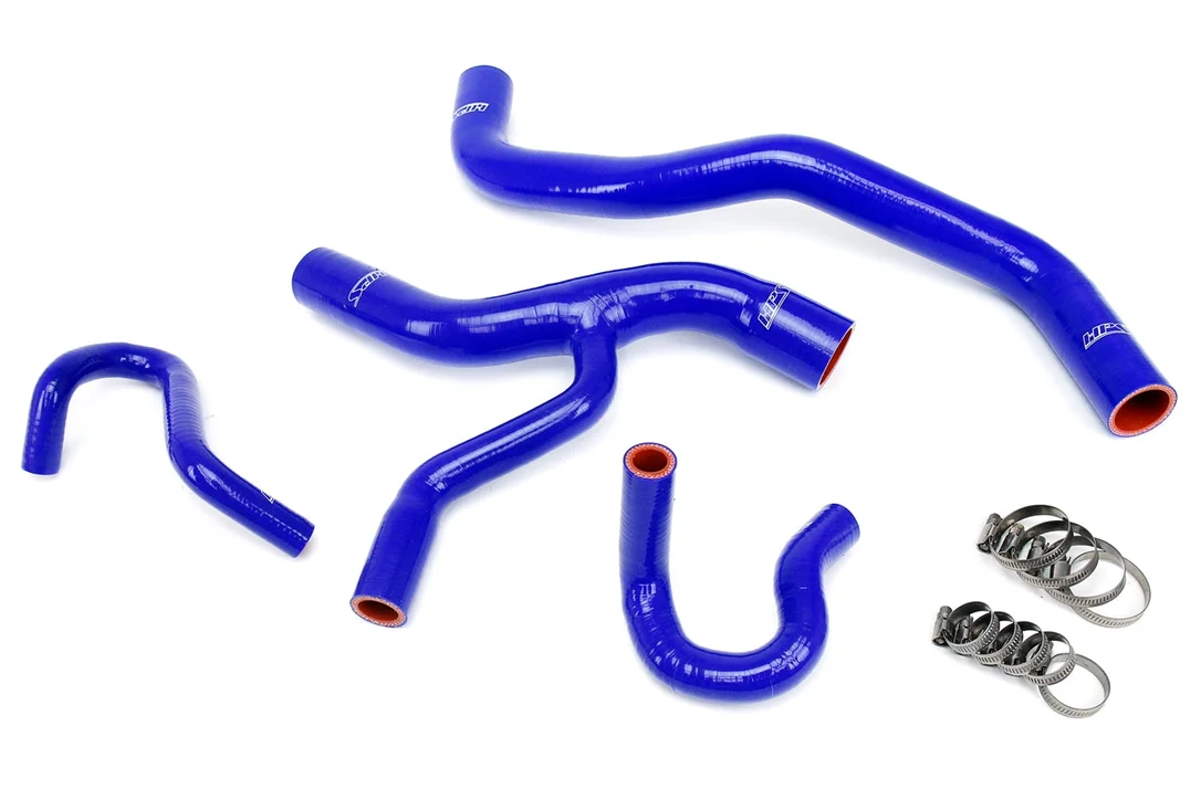 HPS 57-1416-BLUE Ford 1996-2001 Mustang GT 4.6L V8-Radiator + Heater Hose