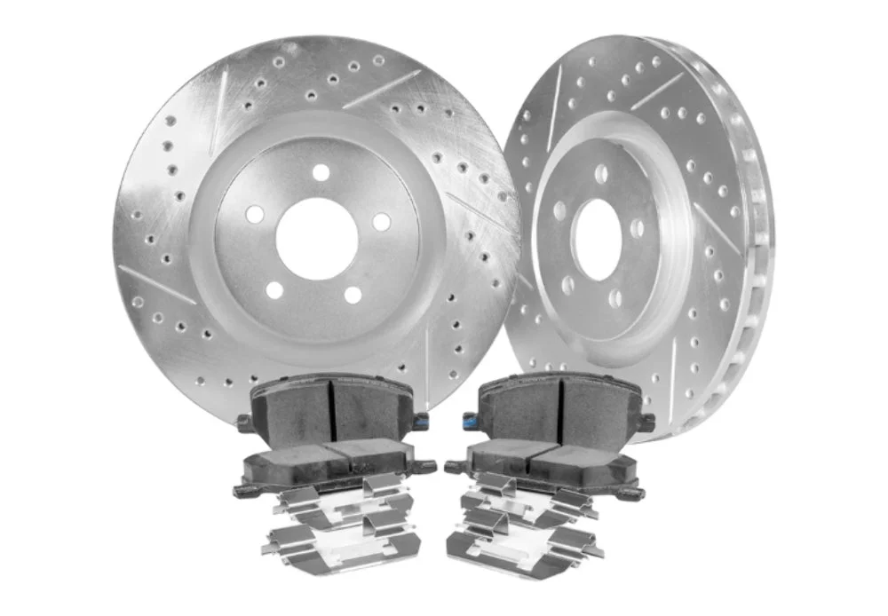 2013-2018 Nissan Altima / 2019-2022 Nissan Altima (FWD) – STILLEN Cross Drilled & Slotted 1-Pc Rotors [Rear](Set of 2) – NIS71011