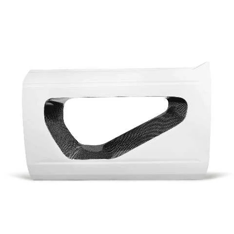 2021-2024 Ford Bronco 2DR Fiberglass Halo Doors With Carbon Fiber Inserts – Anderson Composites – AC-DD21FDBR2D-HA-PC
