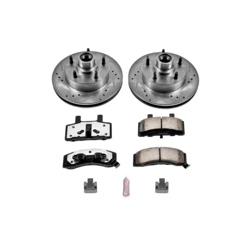 Power Stop 1987-1993 Ford E-150 Front Z36 Truck & Tow Brake Kit