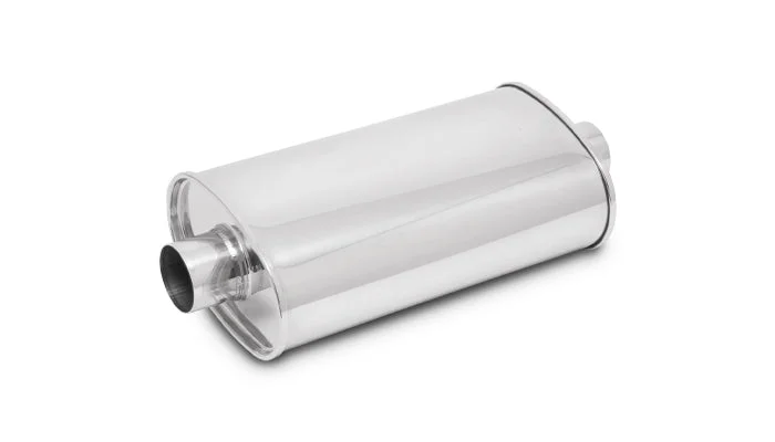STREETPOWER Oval Muffler, 3.5in inlet/outlet (Center-Center)