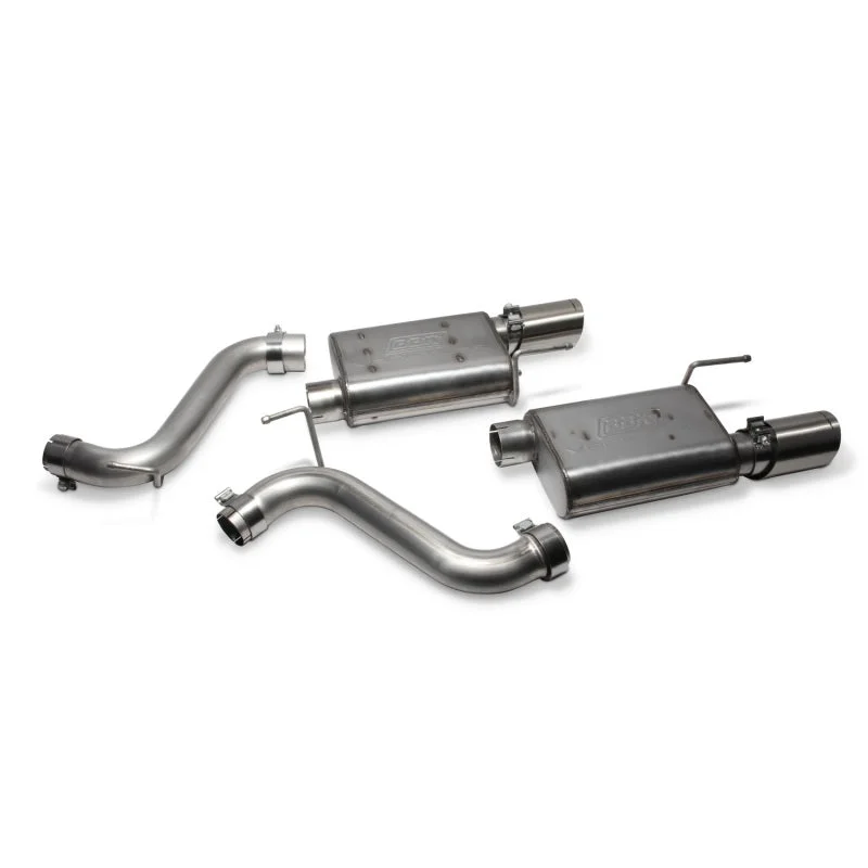 BBK 2015-2016 Ford Mustang GT Varitune Axle-Back System Cut and Clamp Direct Bolt On Design