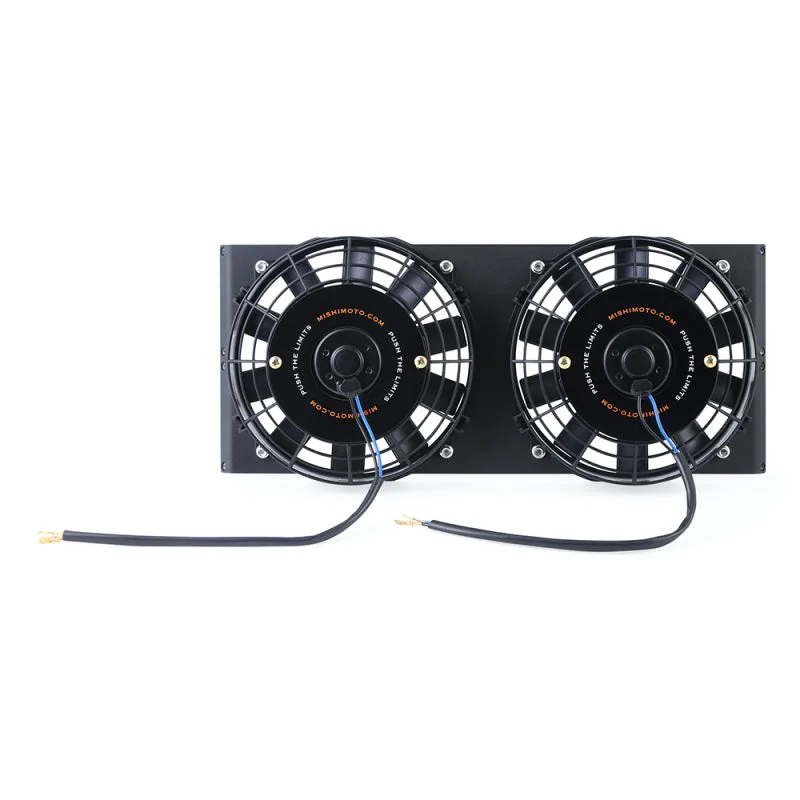 Mishimoto Universal 17in. Heavy-Duty Oil Cooler Fan Shroud – Micro Wrinkle Black