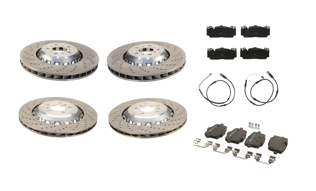 OEM 4118858 – Disc Brake Pad and Rotor Kit (Front and Rear)
