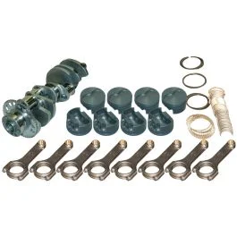 Eagle 32944 Chevy LS1 383 Forged Pro Rotating Assembly, 8.9 CP Dish Pistons, 58T