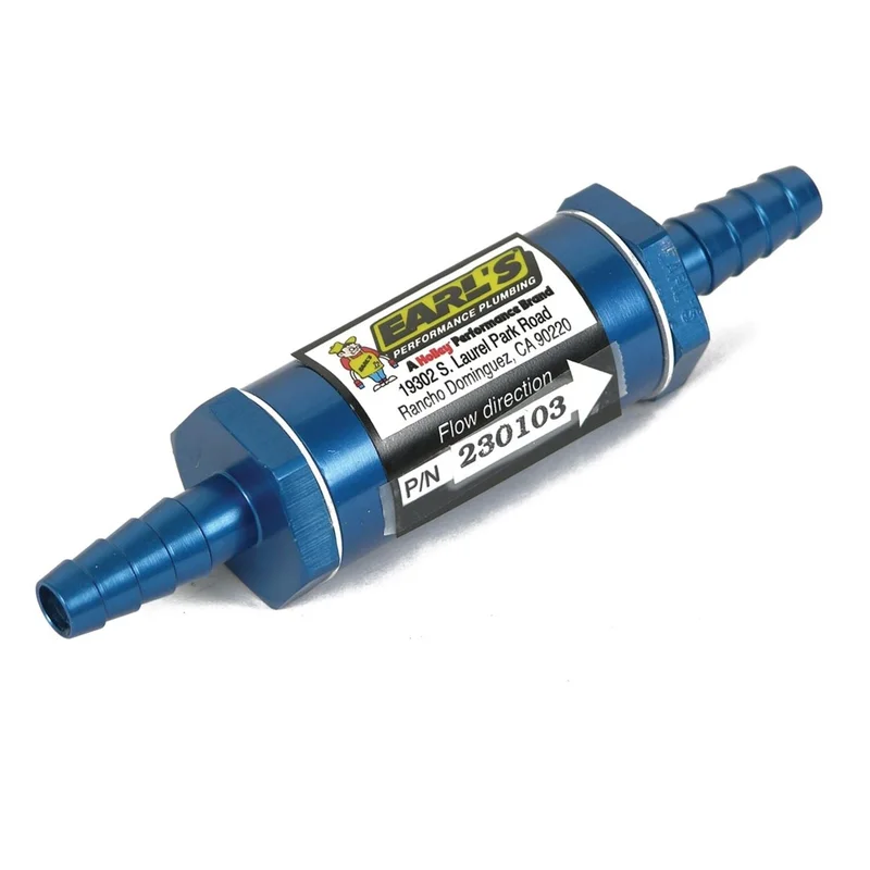 Aluminum In-Line Fuel Filter
