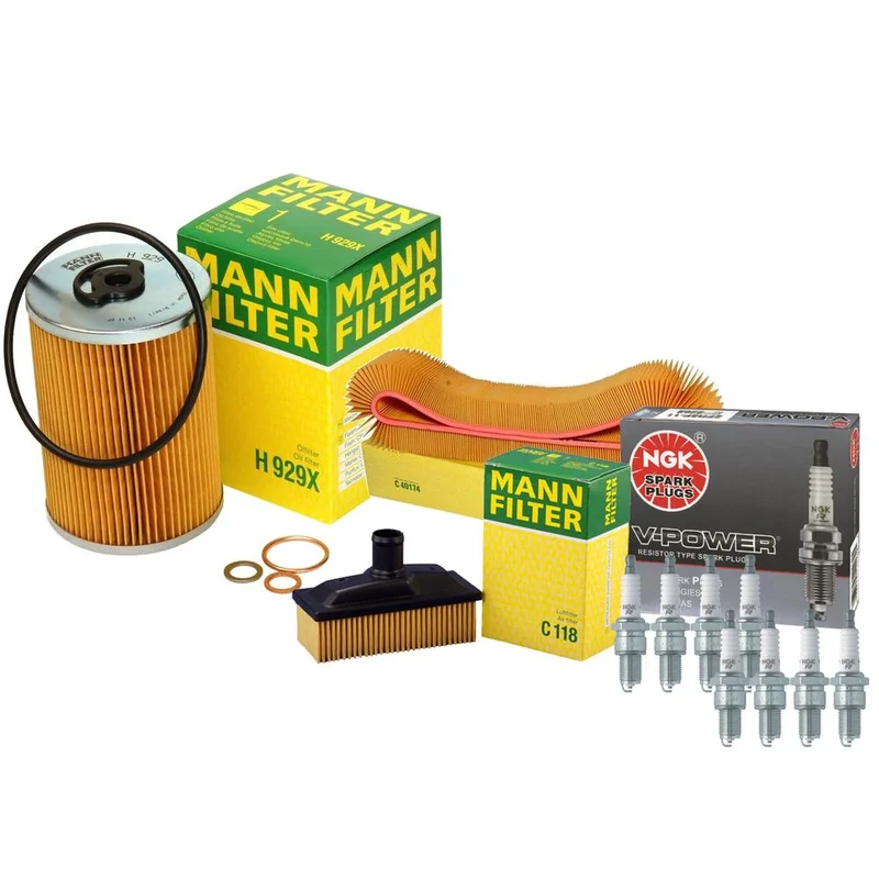 Mann-Filter 4212877 – Air / Cabin Air / Fuel / Engine Oil Filter Kit