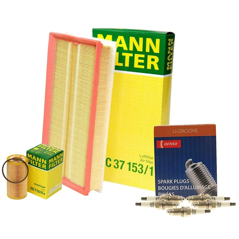 Mann-Filter 4213388 – Air / Cabin Air / Fuel / Engine Oil Filter Kit