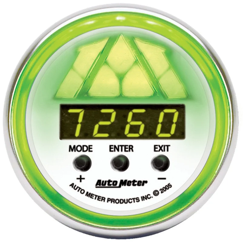 GAUGE, SHIFT LIGHT, DIGITAL RPM W/ MULTI-COLOR LED LIGHT, DPSS LEVEL 2, NV