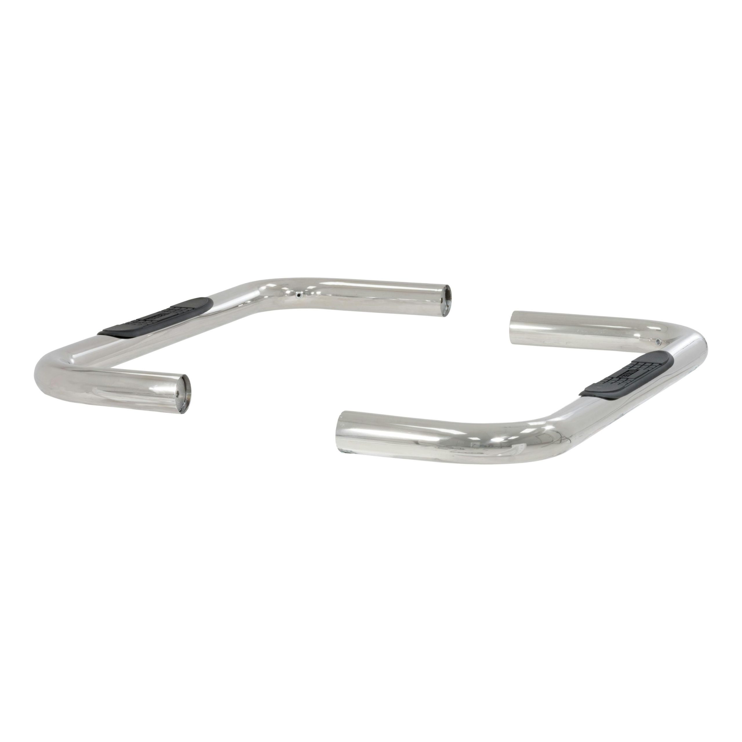 ARIES 203001-2 3" Round Polished Stainless Side Bars, Select Ford F-150