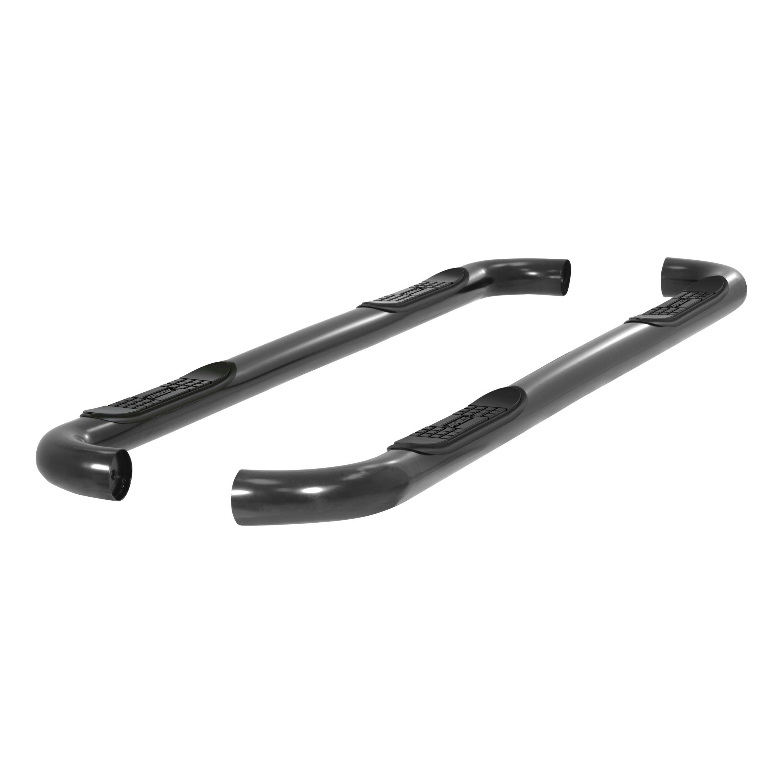 ARIES 203006 3" Round Black Steel Side Bars, Select Ford Excursion, F-250, F-350 Super Duty