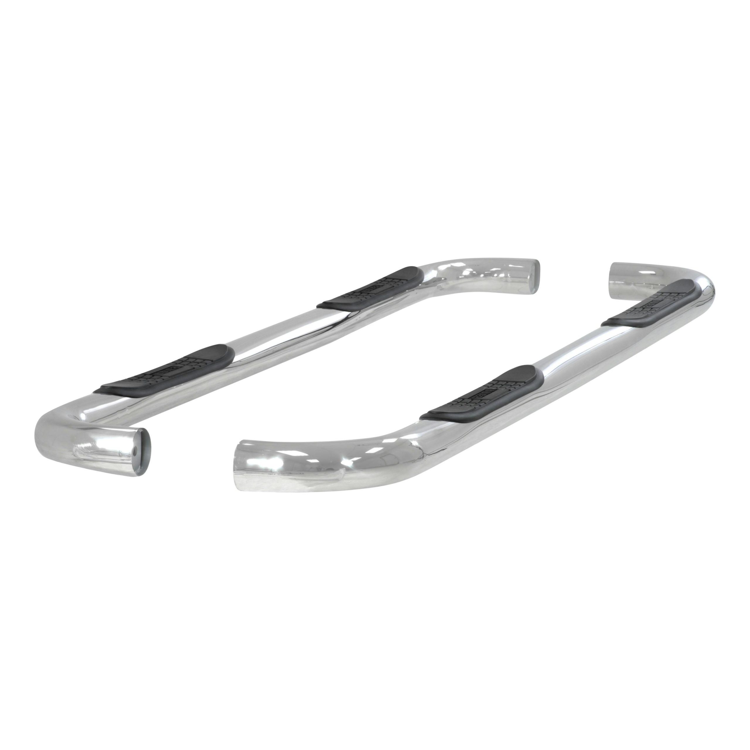 ARIES 203009-2 3" Round Polished Stainless Side Bars, Select Ford F-150