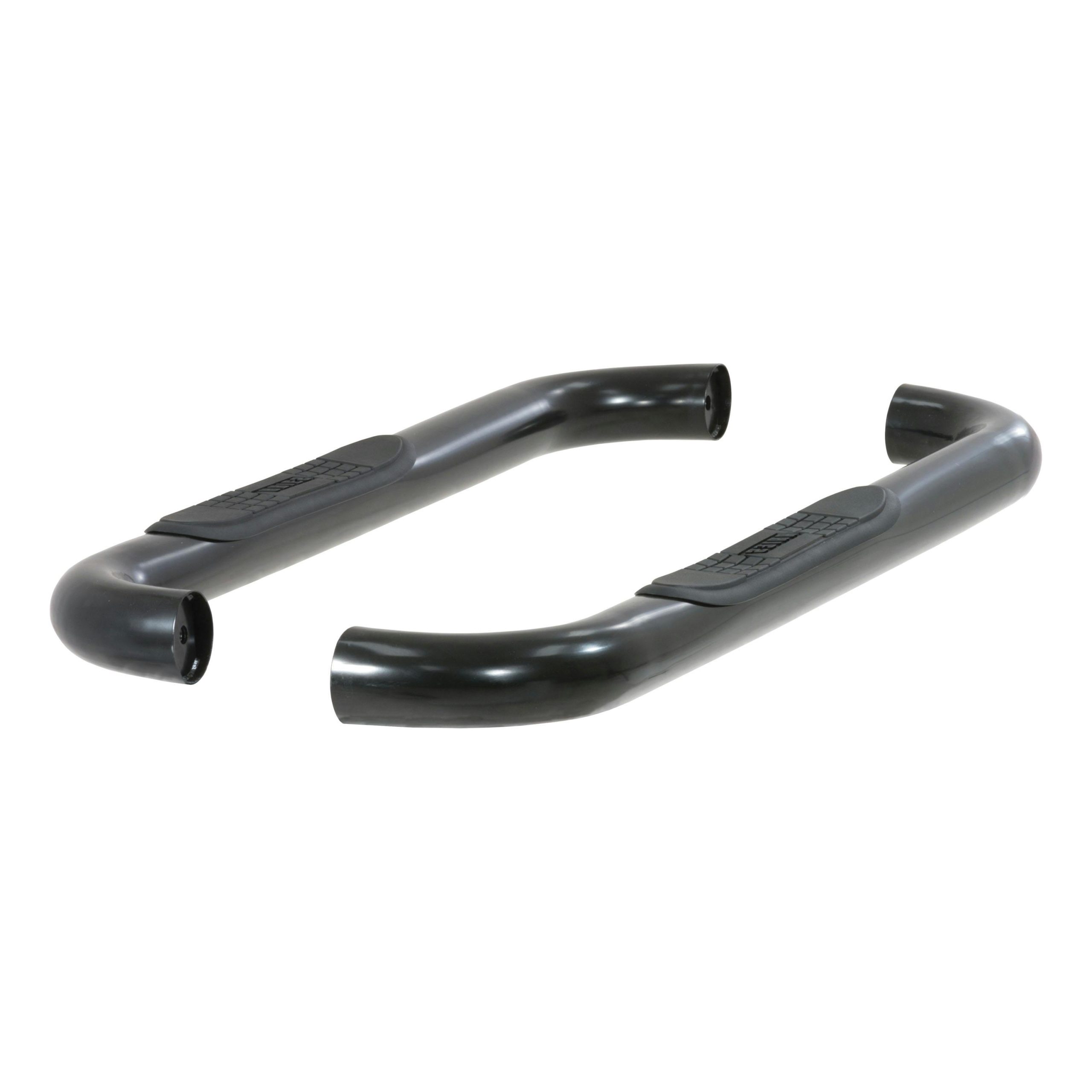 ARIES 203014 3" Round Black Steel Side Bars, Select Ford F-250, F-350 Super Duty