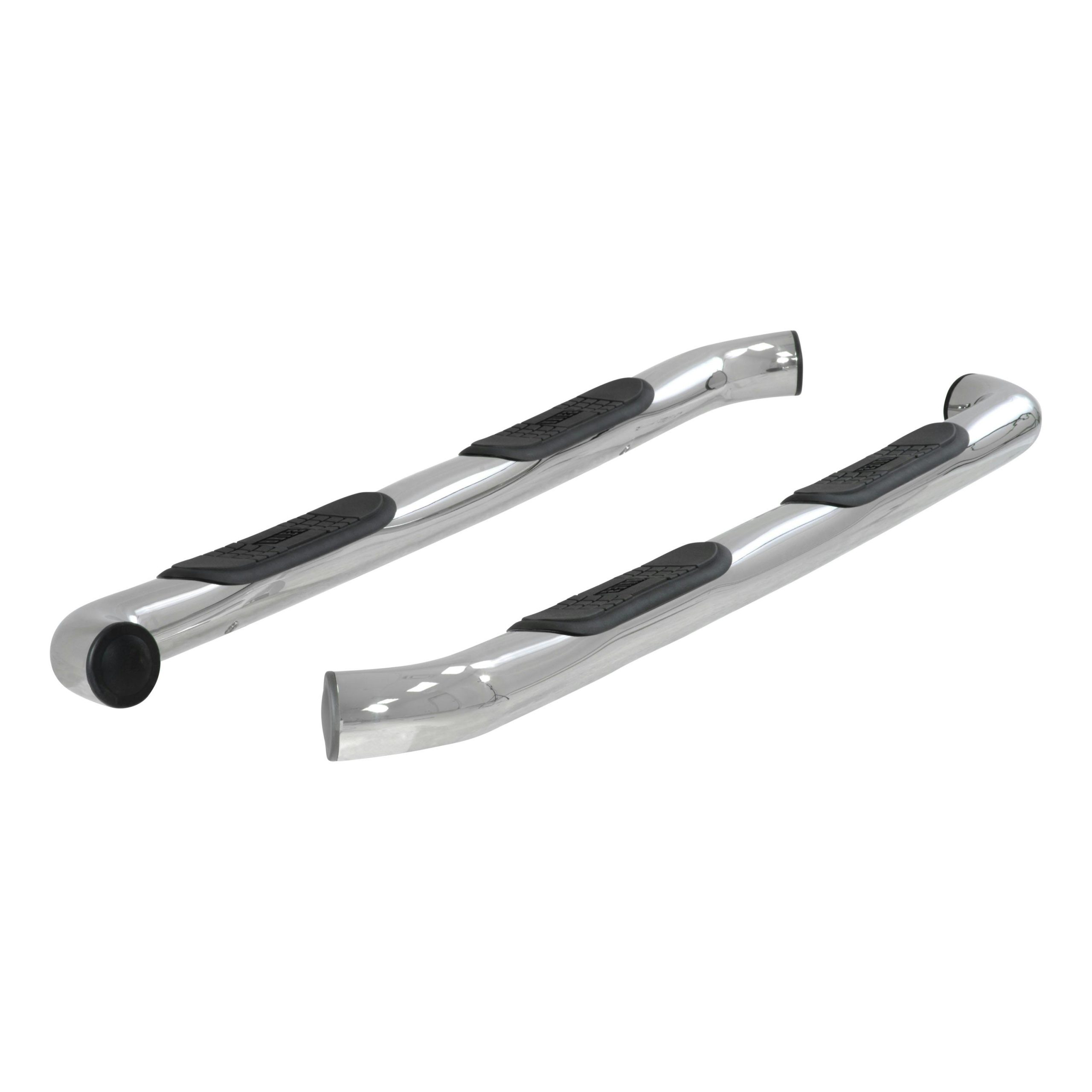 ARIES 203016-2 3" Round Polished Stainless Side Bars, Select Ford F-150