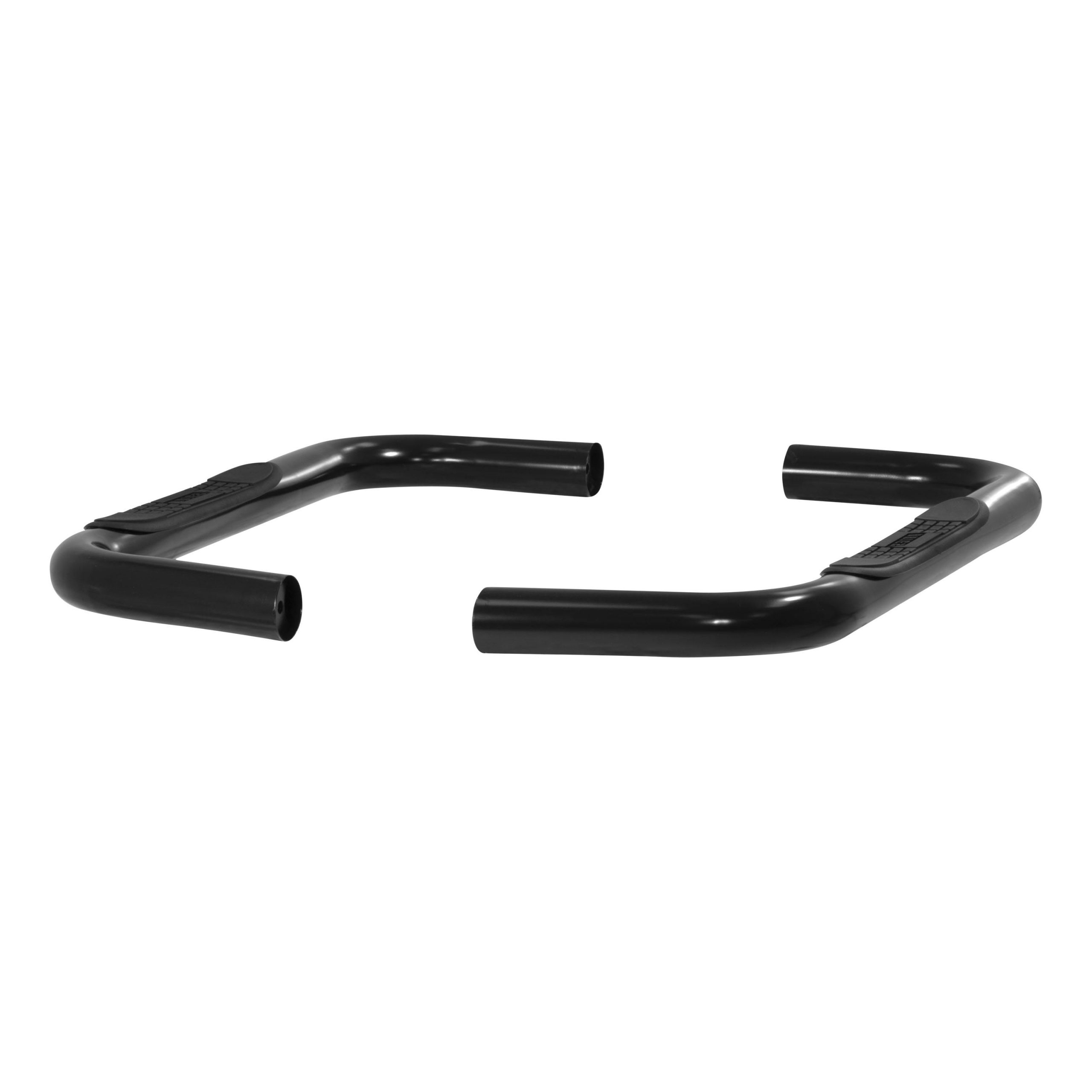 ARIES 203034 3" Round Black Steel Side Bars, Select Mazda B-Series, Ford Ranger