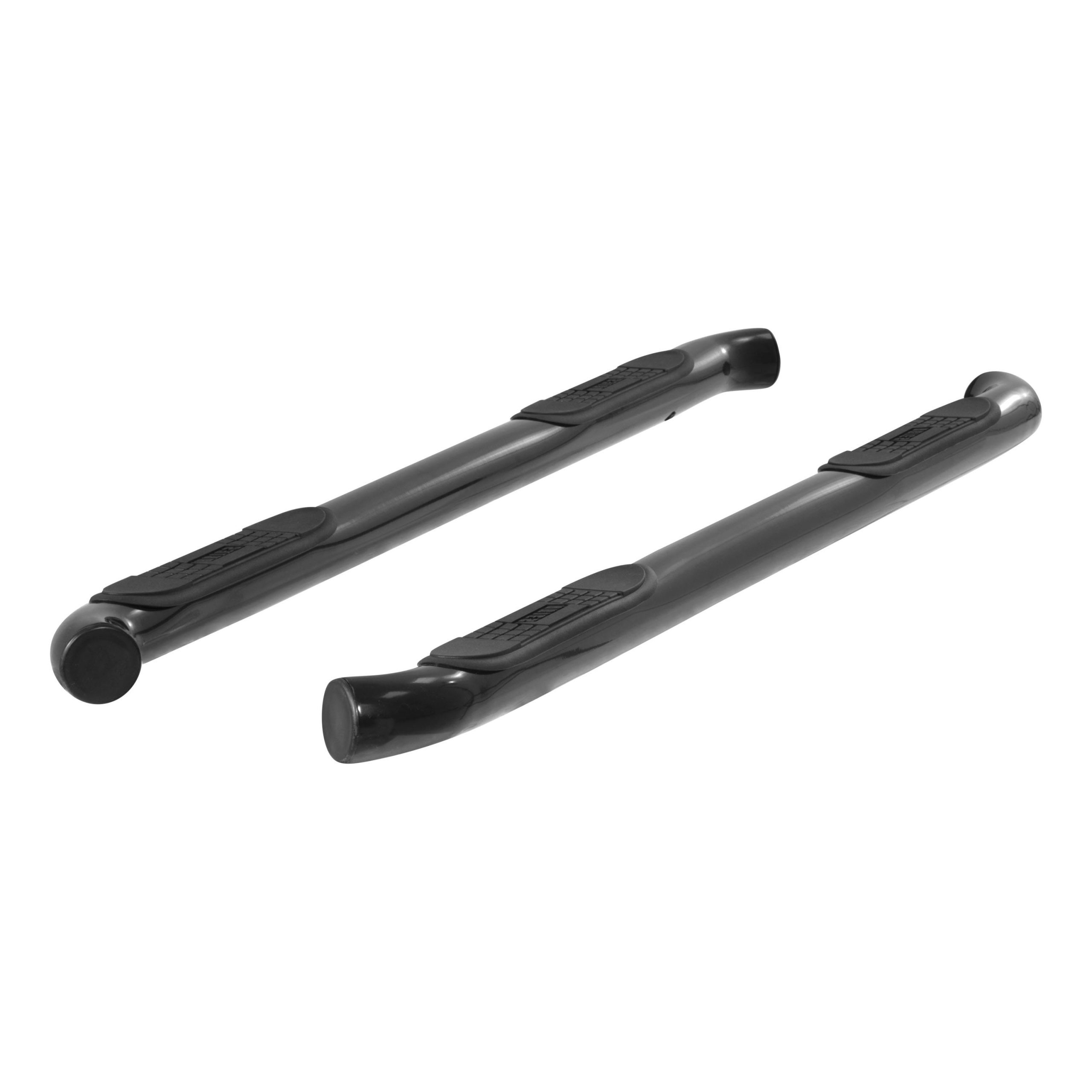 ARIES 204031 3" Round Black Steel Side Bars, Select Traverse, Acadia, Outlook