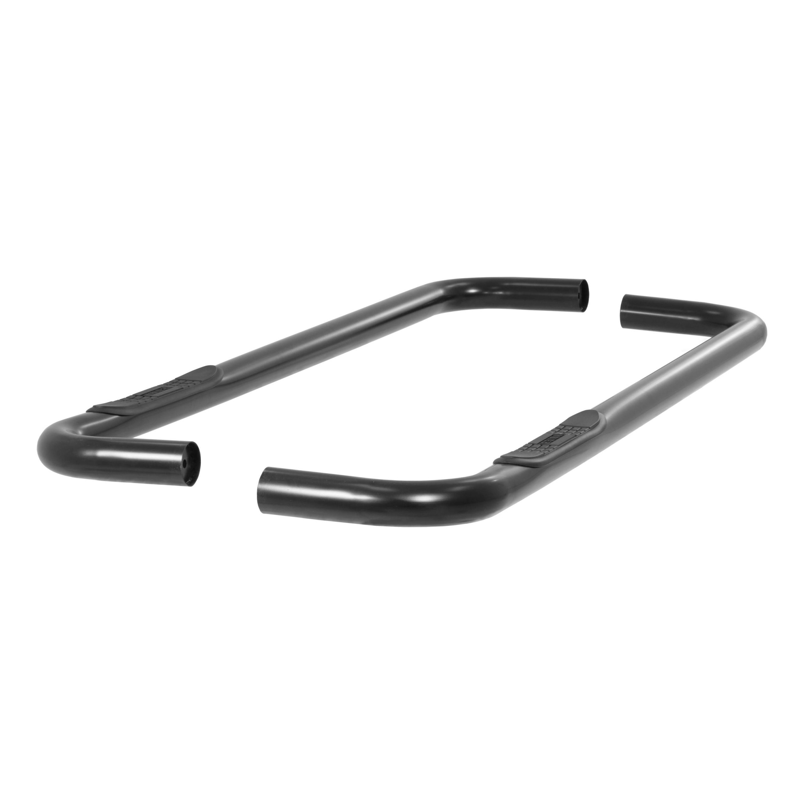 ARIES 204041 3" Round Black Steel Side Bars, Select Chevrolet, GMC C, K