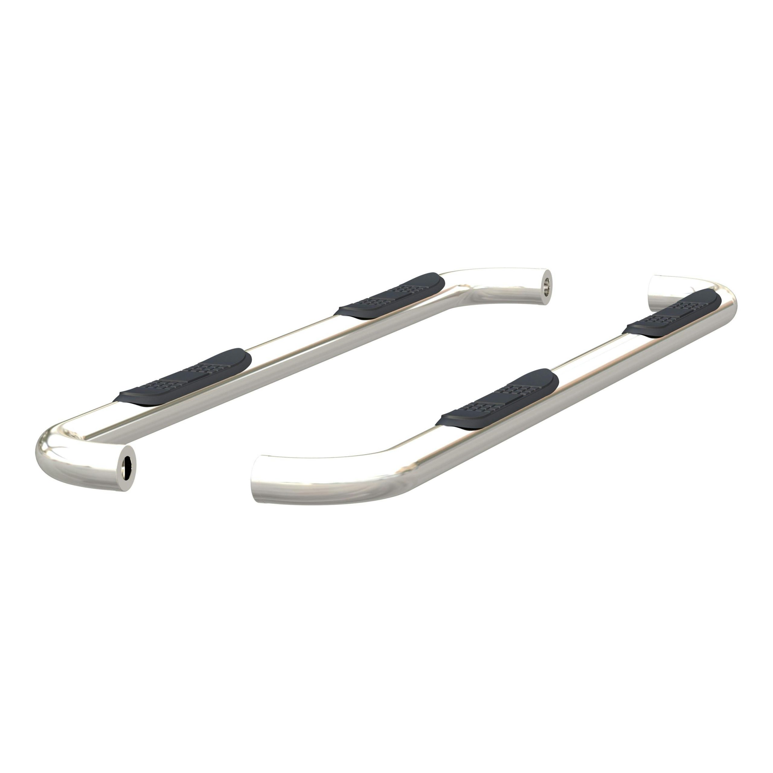 ARIES 205044-2 3" Round Polished Stainless Side Bars, Select Ram 1500