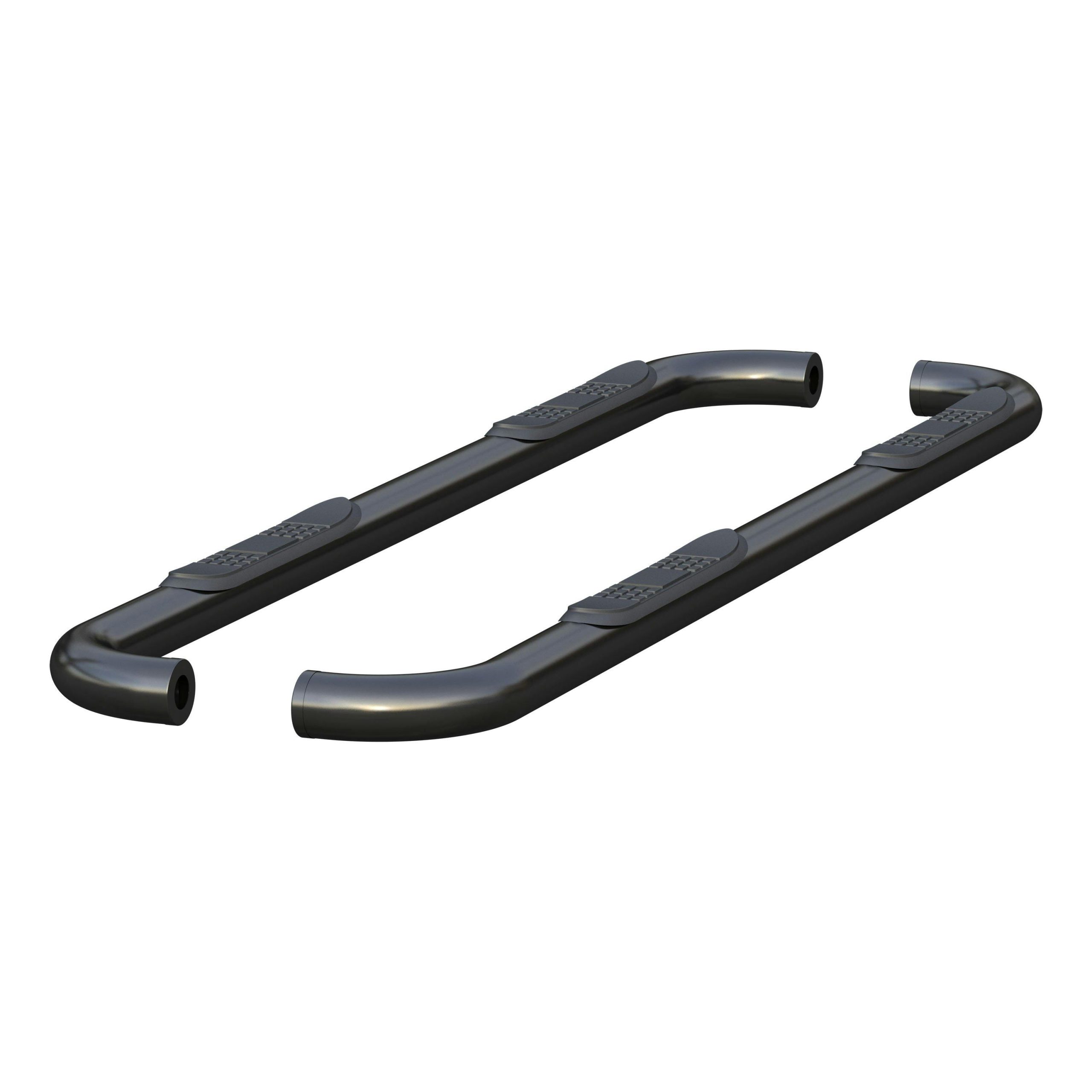 ARIES 205044 3" Round Black Steel Side Bars, Select Ram 1500