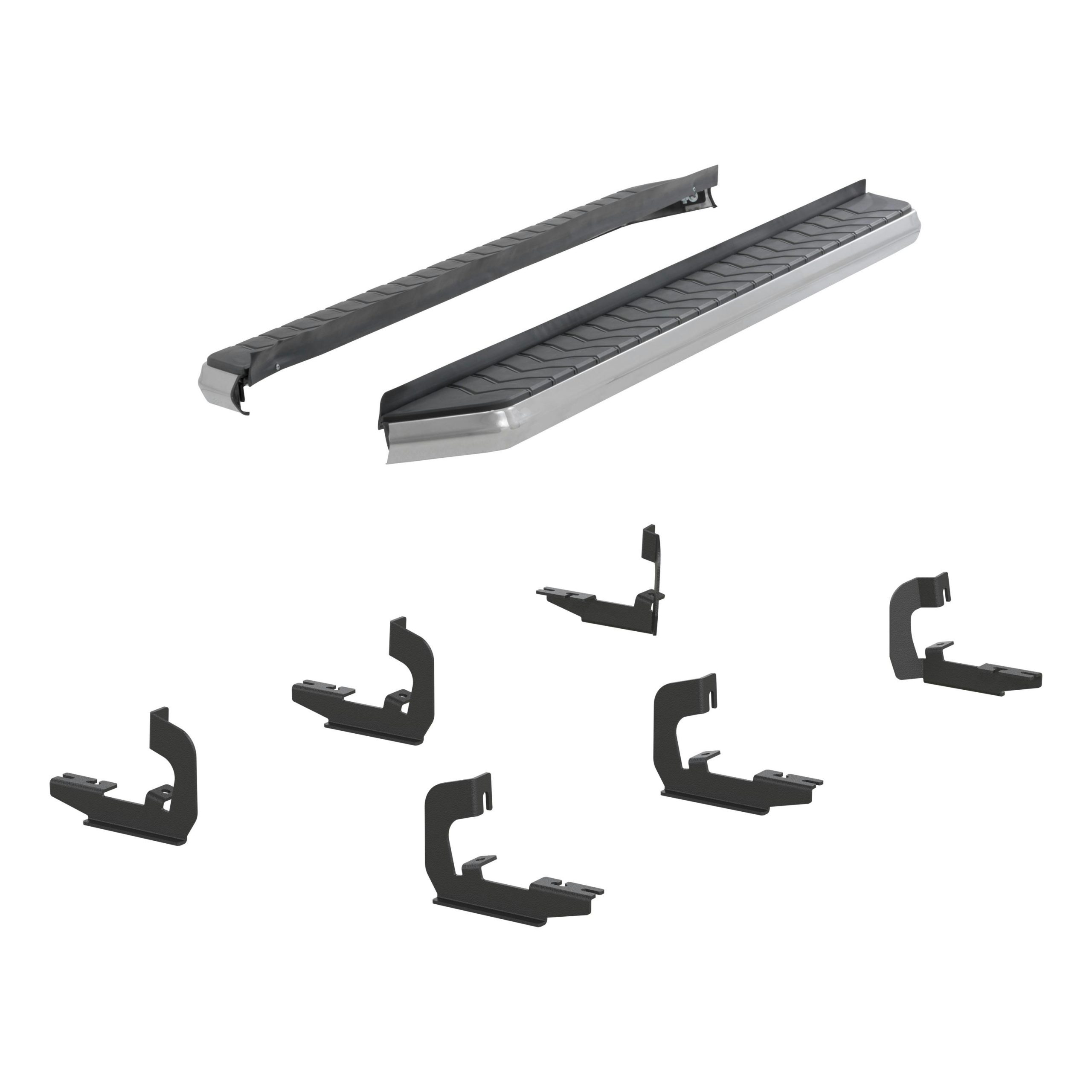 ARIES 2051004 AeroTread 5" x 76" Polish Stainless Running Boards, Select Cadillac, Chevy, GMC