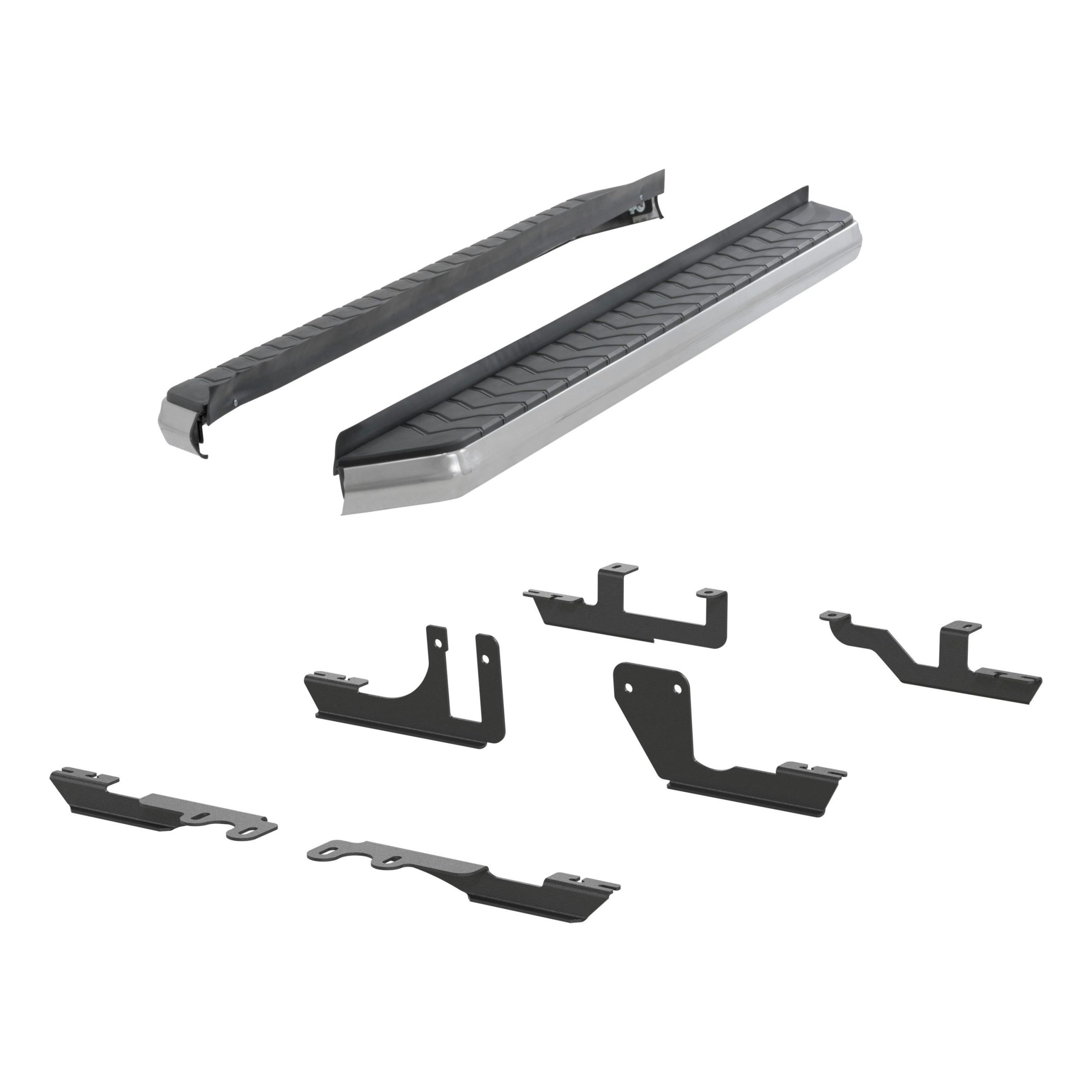 ARIES 2051020 AeroTread 5" x 76" Polished Stainless Running Boards, Select Traverse, Acadia