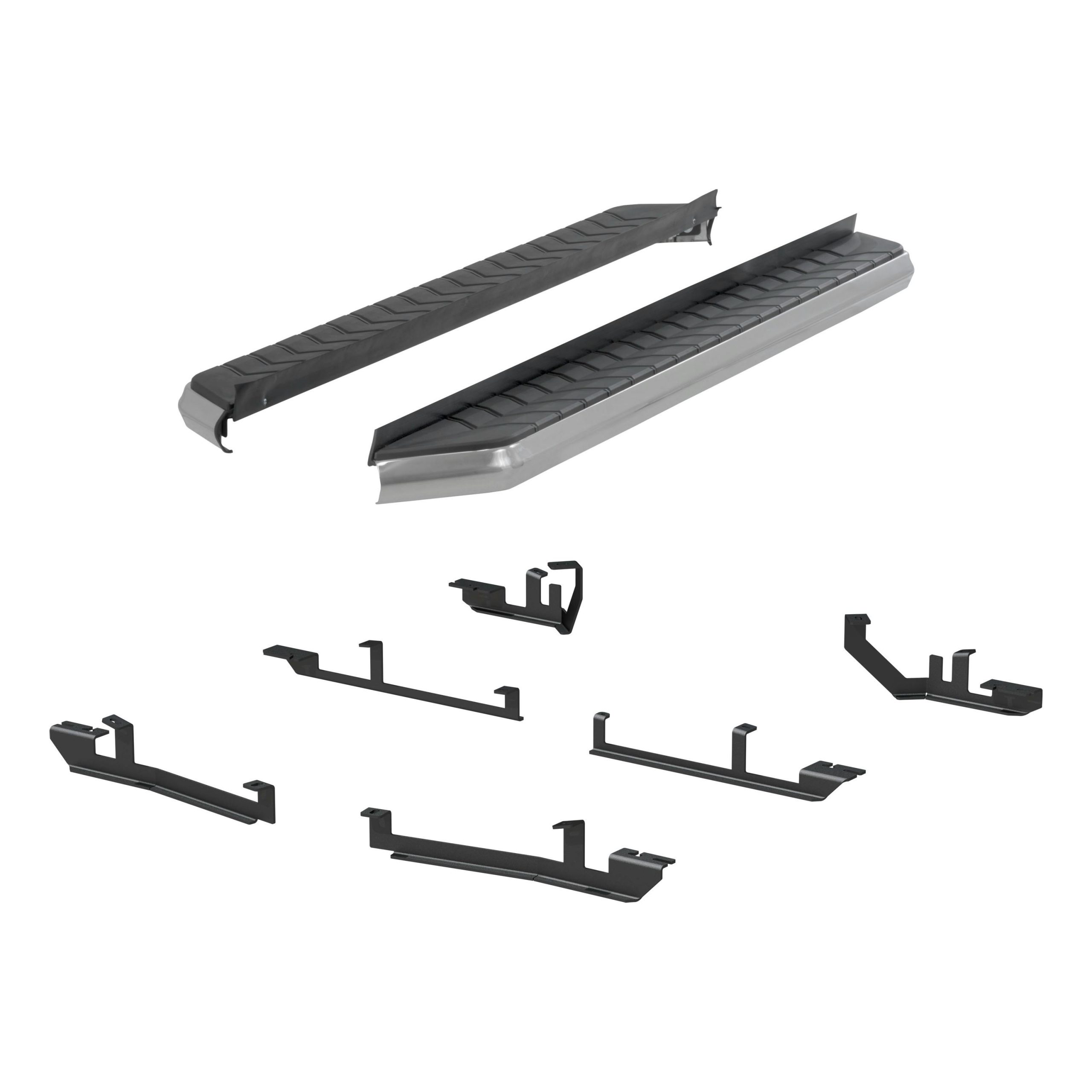 ARIES 2051028 AeroTread 5" x 67" Polished Stainless Running Boards, Select Kia Sorento