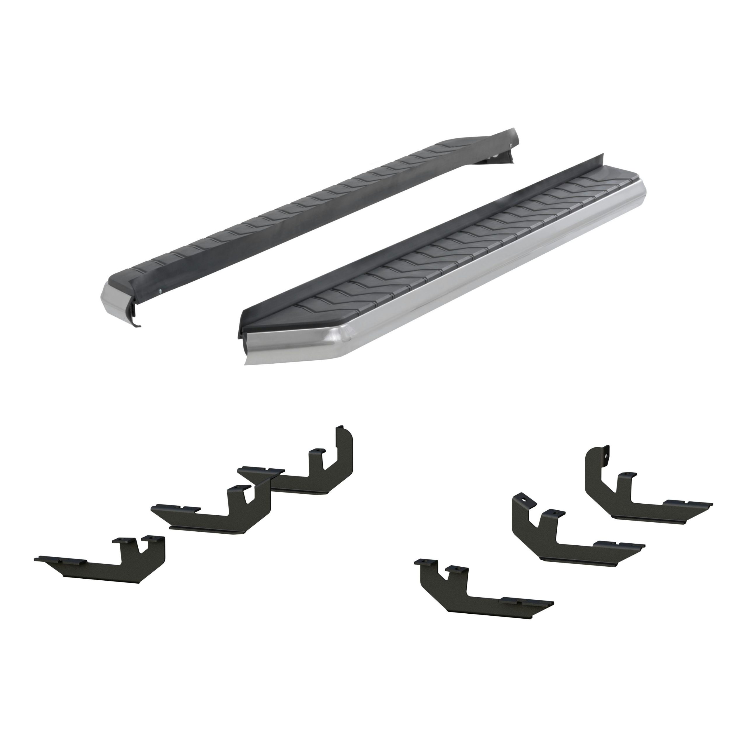 ARIES 2051029 AeroTread 5" x 70" Polished Stainless Running Boards, Select Honda Pilot