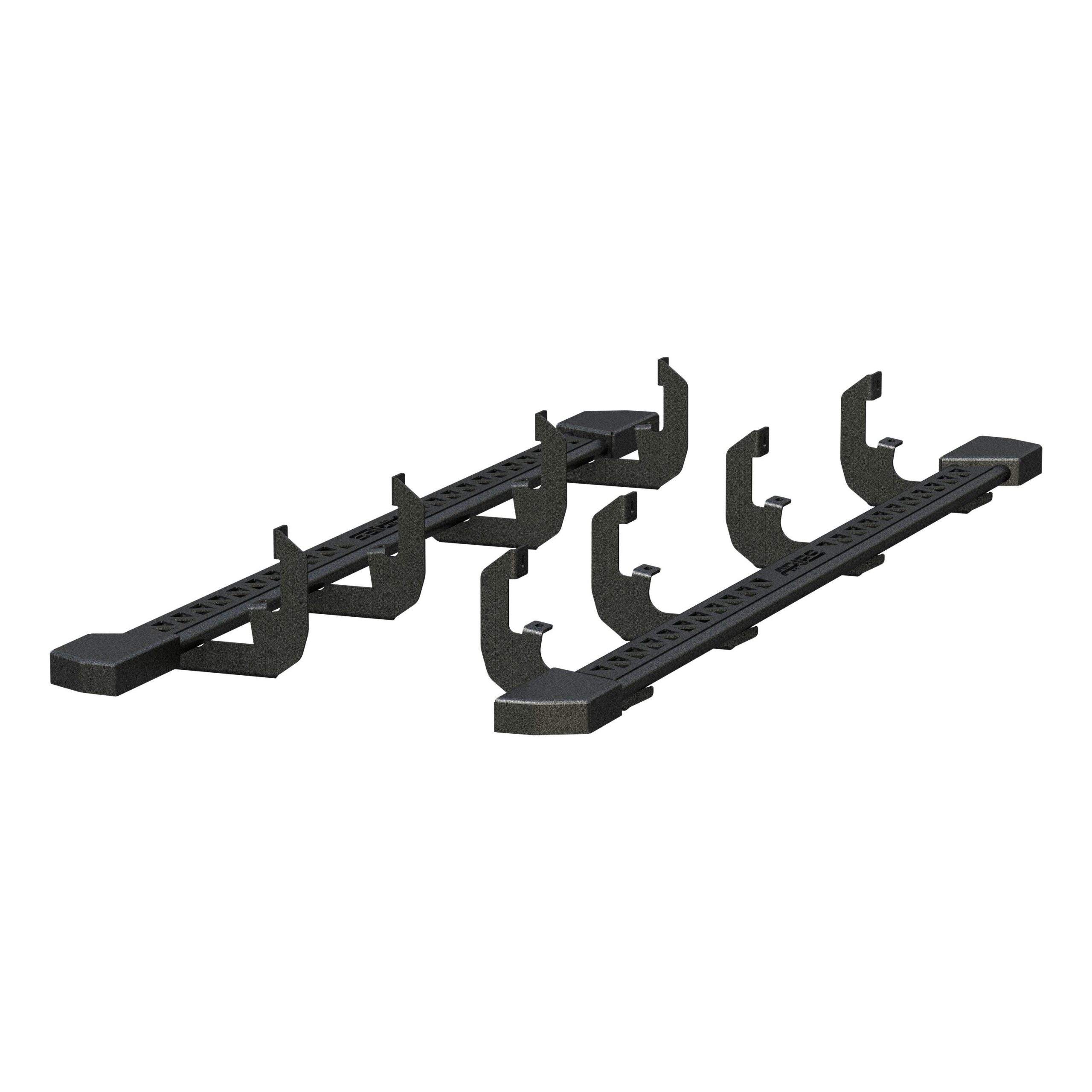 ARIES 2074113 Rocker Step Running Boards; Select Silverado; Sierra 1500; 2500; 3500 Crew Cab